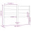 Berkfield Bed Headboard Grey 166x4x100 cm Solid Wood Pine 6