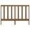 Berkfield Bed Headboard Honey Brown 126x4x100 cm Solid Wood Pine 4