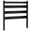 Berkfield Bed Headboard Black 96x4x100 cm Solid Wood Pine 2