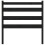 Berkfield Bed Headboard Black 96x4x100 cm Solid Wood Pine 4