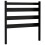Berkfield Bed Headboard Black 81x4x100 cm Solid Wood Pine 2