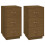 Berkfield Bedside Cabinets 2 pcs Honey Brown 40x40x75 cm Solid Wood Pine 2