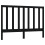 Berkfield Bed Headboard Black 166x4x100 cm Solid Wood Pine 2