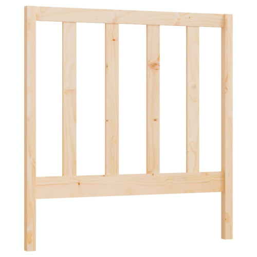 Berkfield Bed Headboard 81x4x100 cm Solid Wood Pine 1