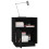 Berkfield Bedside Cabinets 2 pcs Black 40x34x55 cm Solid Wood Pine 5