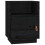 Berkfield Bedside Cabinets 2 pcs Black 40x34x55 cm Solid Wood Pine 6