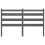 Berkfield Bed Headboard Grey 206x4x100 cm Solid Wood Pine 4
