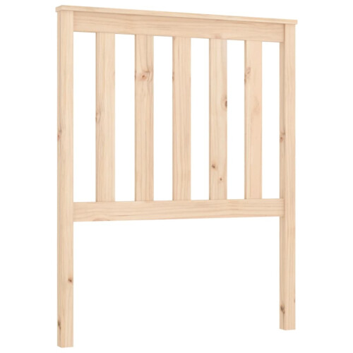 Berkfield Bed Headboard 81x6x101 cm Solid Wood Pine 1