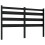 Berkfield Bed Headboard Black 186x4x100 cm Solid Wood Pine 2