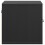 Berkfield Wall Cabinets 2 pcs Black 31.5x30x30 cm Solid Wood Pine 8
