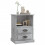Berkfield Bedside Cabinet Concrete Grey 43x36x60 cm 4