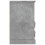 Berkfield Bedside Cabinet Concrete Grey 43x36x60 cm 8
