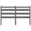 Berkfield Bed Headboard Grey 126x4x100 cm Solid Wood Pine 4