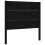 Berkfield Headboard Black 96x4x100 cm Solid Wood Pine 2