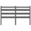 Berkfield Bed Headboard Grey 186x4x100 cm Solid Wood Pine 4