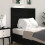 Berkfield Headboard Black 96x4x100 cm Solid Wood Pine 3