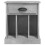 Berkfield Bedside Cabinets 2 pcs Concrete Grey 43x36x50 cm 8