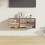 Berkfield Wall Cabinet Grey 80x30x30 cm Solid Wood Pine 3