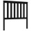 Berkfield Bed Headboard Black 96x6x101 cm Solid Wood Pine 2