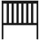 Berkfield Bed Headboard Black 96x6x101 cm Solid Wood Pine 4
