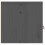 Berkfield Wall Cabinet Grey 80x30x30 cm Solid Wood Pine 8