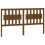 Berkfield Bed Headboard Honey Brown 155.5x4x100 cm Solid Wood Pine 2