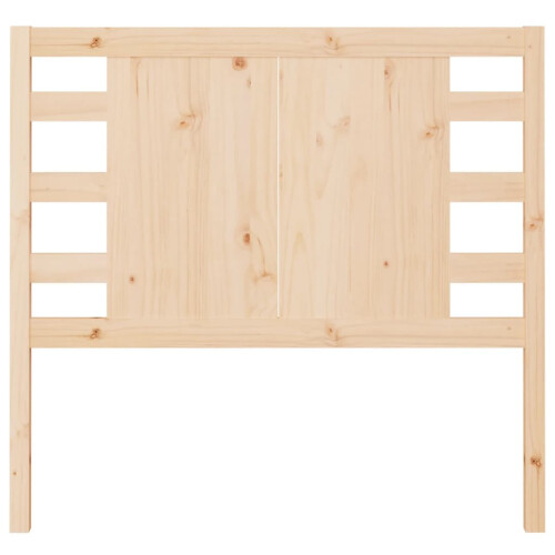 Berkfield Headboard 96x4x100 cm Solid Wood Pine 2