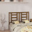 Berkfield Bed Headboard Honey Brown 126x4x100 cm Solid Wood Pine 4