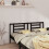 Berkfield Bed Headboard Black 206x4x100 cm Solid Pine Wood 4