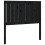Berkfield Bed Headboard Black 95.5x4x100 cm Solid Wood Pine 2