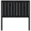 Berkfield Bed Headboard Black 95.5x4x100 cm Solid Wood Pine 4