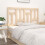 Berkfield Bed Headboard 145.5x4x100 cm Solid Wood Pine 3