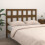 Berkfield Bed Headboard Honey Brown 205.5x4x100 cm Solid Wood Pine 3