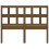 Berkfield Bed Headboard Honey Brown 205.5x4x100 cm Solid Wood Pine 4