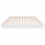 Berkfield Bed Frame without Mattress White Solid Wood 200x200 cm 6