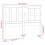 Berkfield Bed Headboard Honey Brown 205.5x4x100 cm Solid Wood Pine 6