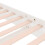 Berkfield Bed Frame without Mattress White Solid Wood 200x200 cm 7