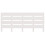Berkfield Headboard White 180x3x80 cm Solid Wood Pine 4