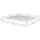 Berkfield Bed Frame without Mattress White Solid Wood 200x200 cm 10