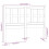 Berkfield Bed Headboard Grey 125.5x4x100 cm Solid Wood Pine 6