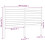 Berkfield Bed Headboard White 126x4x100 cm Solid Wood Pine 6