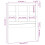 Berkfield Bed Headboard Black 95.5x4x100 cm Solid Wood Pine 6