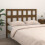 Berkfield Bed Headboard Honey Brown 185.5x4x100 cm Solid Wood Pine 3