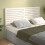 Berkfield Bed Headboard White 186x4x100 cm Solid Wood Pine 4