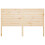 Berkfield Bed Headboard 206x4x100 cm Solid Wood Pine 3
