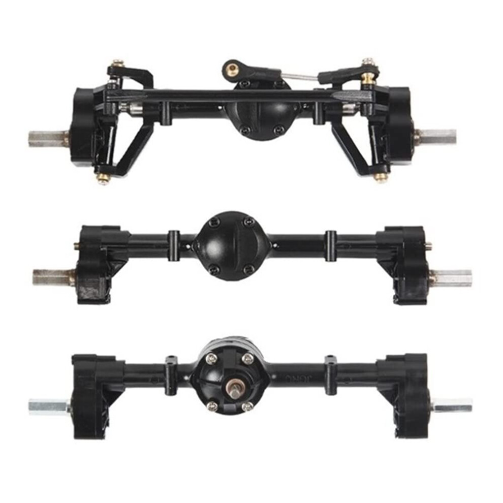 3Pcs Front Middle Rear Rc Portal Axle Assembly For B16 B36 6X6 1/16 Truck Upgrade Parts With Raised Ground Clearance 9351714840583