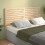 Berkfield Bed Headboard 206x4x100 cm Solid Wood Pine 4