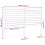 Berkfield Bed Headboard 206x4x100 cm Solid Wood Pine 6