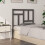 Berkfield Bed Headboard Grey 95.5x4x100 cm Solid Wood Pine 4