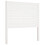 Berkfield Bed Headboard White 81x4x100 cm Solid Wood Pine 2